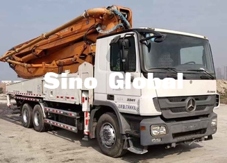 Zoomlion 47m ব্যবহৃত কংক্রিট পাম্প ট্রাক মার্সিডিজ বেঞ্জ 3341 2013 মডেলের সাথে