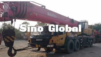 Sany STC1000 ব্যবহৃত ট্রাক ক্রেন 100 টন 350kw/1800 Rpm রেটেড পাওয়ার