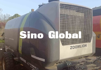 কালো সবুজ ব্যবহৃত কংক্রিট ট্রেলার পাম্প Zoomlion HBT80 174kw
