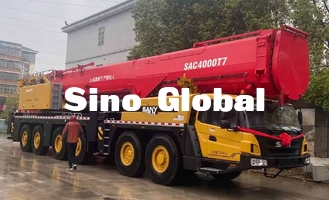 Sany SAC4000T7 ব্যবহৃত ট্রাক ক্রেন 400T ক্ষমতা 80km/h ভ্রমণ গতি