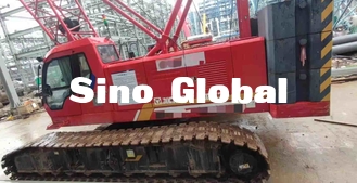 75 টন ব্যবহৃত ক্রলার ক্রেন XCMG XGC75 মডেল 199 kw রেটেড পাওয়ার