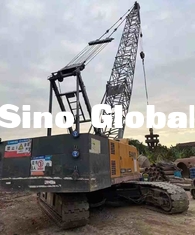 50 টন ক্ষমতা ব্যবহৃত ক্রলার ক্রেন Sany SCC550E 400L জ্বালানী ট্যাঙ্ক