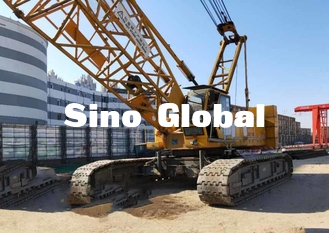 ব্যবহৃত 100 টন ক্রলার ক্রেন XCMG QUY100 মডেল 200KW ইঞ্জিন শক্তি