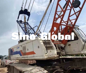 Zoomlion 75 ZCC750H ব্যবহৃত ক্রলার ক্রেন 18m ফিক্সড জিব দৈর্ঘ্য
