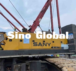 ব্যবহৃত Sany ক্রলার ক্রেন 150 টন SCC1500C মডেল 242kW ইঞ্জিন শক্তি