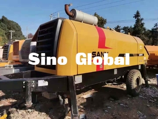 ডিজেল ব্যবহৃত কংক্রিট ট্রেলার পাম্প Sany HBT8018C 180kw রেটেড পাওয়ার