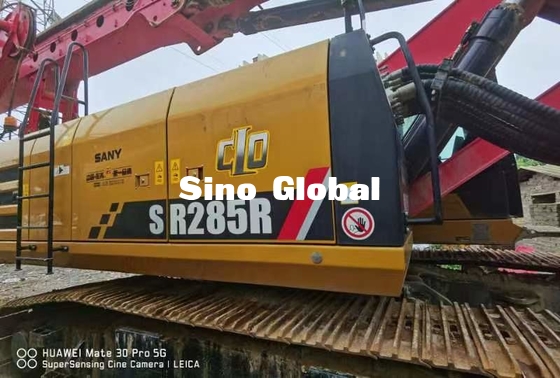 6WG1 Sany সেকেন্ড হ্যান্ড রোটারি ড্রিলিং রিগ ইঞ্জিন পাওয়ার 300KW SR285R 2020