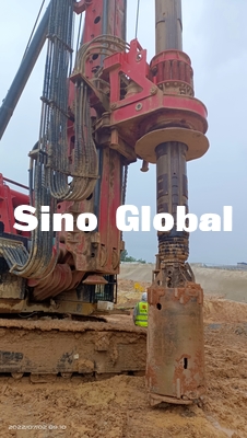 300KW Sany ব্যবহৃত রোটারি ড্রিলিং রিগ ইঞ্জিন পাওয়ার SR365 2019