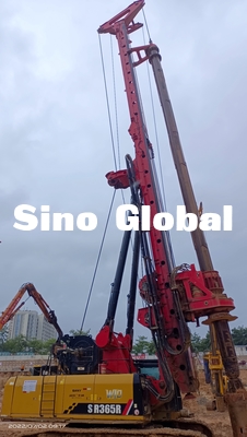 300KW Sany ব্যবহৃত রোটারি ড্রিলিং রিগ ইঞ্জিন পাওয়ার SR365 2019