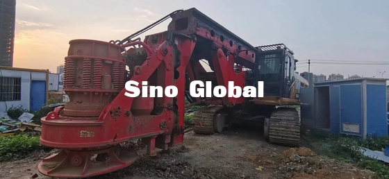 300KW Sany ব্যবহৃত রোটারি ড্রিলিং রিগ ইঞ্জিন পাওয়ার SR360E 2018