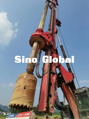 300KW Sany ব্যবহৃত হাইড্রোলিক রোটারি ড্রিলিং রিগ ইঞ্জিন পাওয়ার SR360E 2019