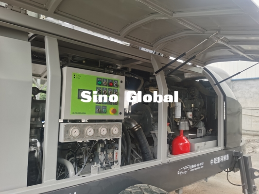 ২য় হ্যান্ড ট্রেলার লাইন পাম্প 174KW পাওয়ার এস ভালভ টাইপ HBT80.16.174RSU