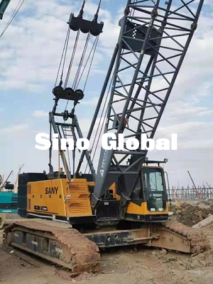 SCC750A মডেল Sany 75 টন ক্রেন সেকেন্ড হ্যান্ড 18 মি জিব দৈর্ঘ্য সহ