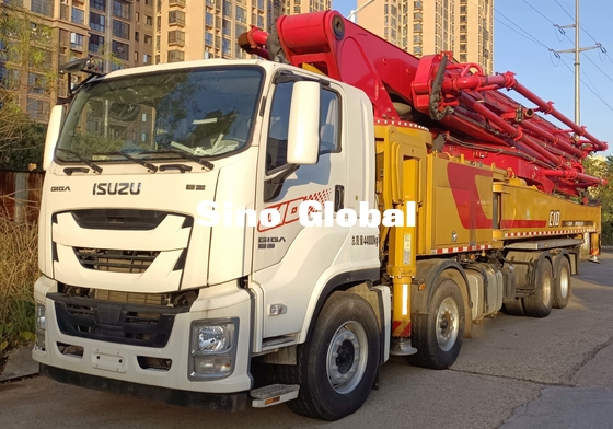 XCMG, Sany, Zoomlion মাউন্টেড-কংক্রিট পাম্প ট্রাক মার্সিডিজ বেঞ্জ ভলভ ইসুজু চ্যাসিস সহ