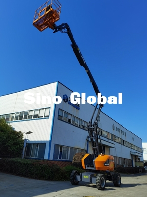 CE অনুমোদিত ডিজেল আর্টিকুলেটেড বুম লিফট SKYBOOM GTZZ-18J 250KG ক্ষমতা