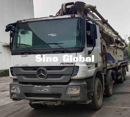 ব্যবহৃত Zoomlion মডেল 2013 56m কংক্রিট পাম্প ট্রাক মার্সিডিজ বেঞ্জ চ্যাসি সহ