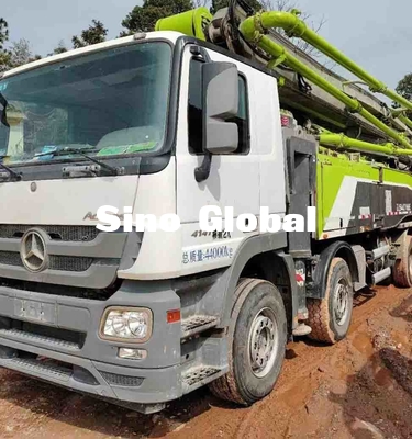 বুম সহ 56M কংক্রিট পাম্প ট্রাক ব্যবহৃত ZLJ5440THBK 56X-6RZ মডেল