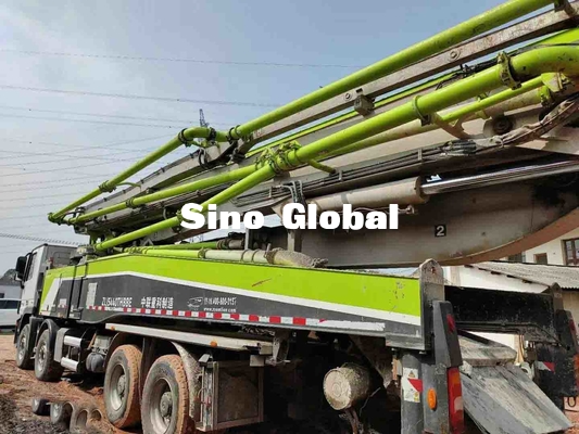 বুম সহ 56M কংক্রিট পাম্প ট্রাক ব্যবহৃত ZLJ5440THBK 56X-6RZ মডেল