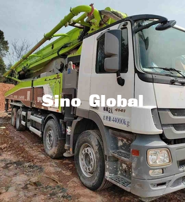 বুম সহ 56M কংক্রিট পাম্প ট্রাক ব্যবহৃত ZLJ5440THBK 56X-6RZ মডেল