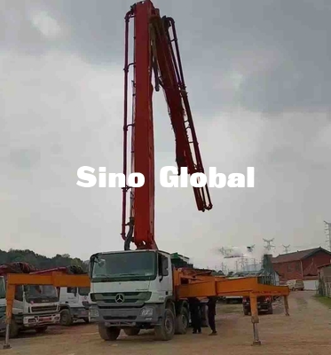 SY5419THB 56 ব্যবহৃত কংক্রিট পাম্প ট্রাক 56M 6 বিভাগ উল্লম্ব পৌঁছনো