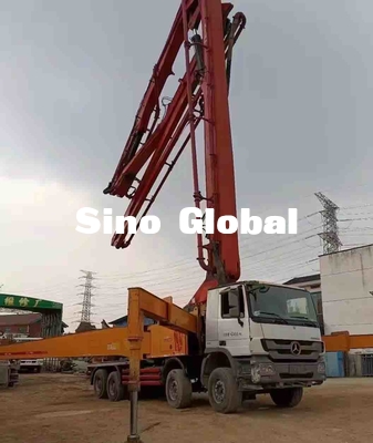 SY5419THB 56 ব্যবহৃত কংক্রিট পাম্প ট্রাক 56M 6 বিভাগ উল্লম্ব পৌঁছনো