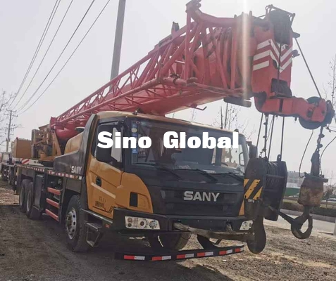 STC200C5 ব্যবহৃত লরি ক্রেন, Sany 20 টন ট্রাক ক্রেন 80km/H গতি