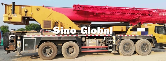 Sany STC1000 ব্যবহৃত ট্রাক ক্রেন 100 টন 350kw/1800 Rpm রেটেড পাওয়ার