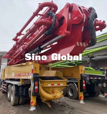 Euro4 সেকেন্ড হ্যান্ড 52m কংক্রিট পাম্প, বুম পাম্প ট্রাক SYM5419THBF 52