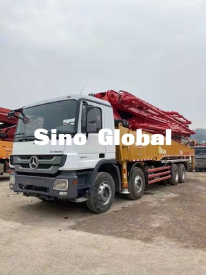 Euro4 সেকেন্ড হ্যান্ড 52m কংক্রিট পাম্প, বুম পাম্প ট্রাক SYM5419THBF 52