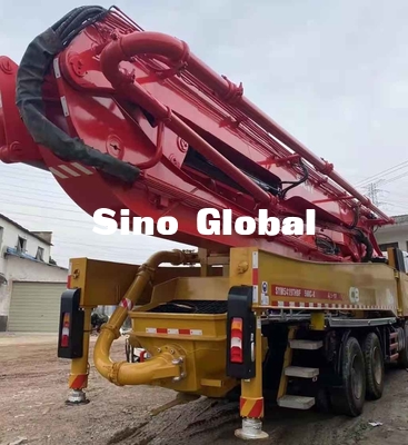 Euro4 সেকেন্ড হ্যান্ড 52m কংক্রিট পাম্প, বুম পাম্প ট্রাক SYM5419THBF 52