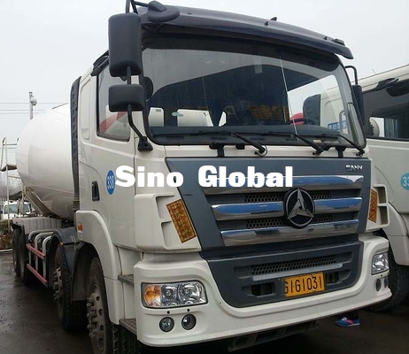12M³ ক্ষমতা সহ 257 KW সেকেন্ড হ্যান্ড কংক্রিট মিক্সার ট্রাক