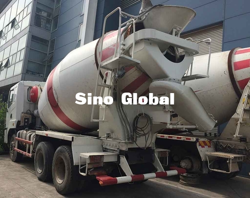 Sany ব্যবহৃত সিমেন্ট মিক্সার ট্রাক 10M³ 250KW রেটেড পাওয়ার SY310C-8W