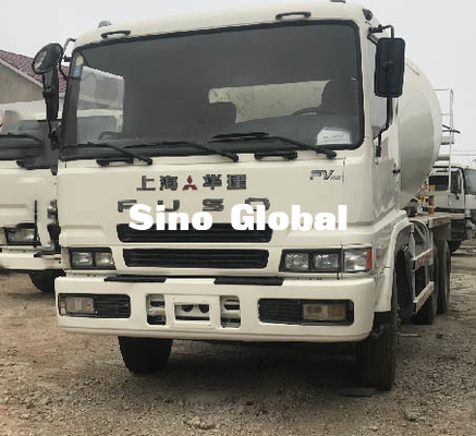 Fuso ব্র্যান্ড ব্যবহৃত কংক্রিট মিক্সার ট্রাক 12M³ 6X4 HDJ5241GJB-8C