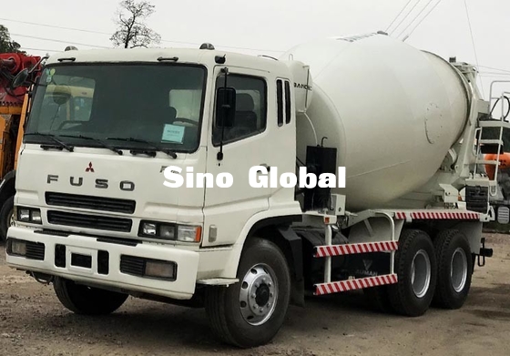 Fuso ব্র্যান্ড ব্যবহৃত কংক্রিট মিক্সার ট্রাক 12M³ 6X4 HDJ5241GJB-8C