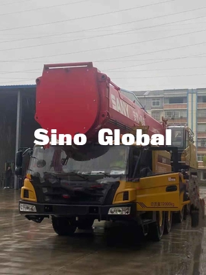 Sany SAC4000T7 ব্যবহৃত ট্রাক ক্রেন 400T ক্ষমতা 80km/h ভ্রমণ গতি