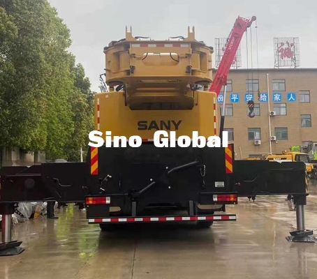 Sany SAC4000T7 ব্যবহৃত ট্রাক ক্রেন 400T ক্ষমতা 80km/h ভ্রমণ গতি