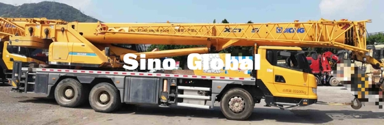 ২য় হ্যান্ড ক্রেন XCMG 25 টন, ব্যবহৃত ট্রাক মাউন্ট করা ক্রেন 21m টার্নিং ব্যাস