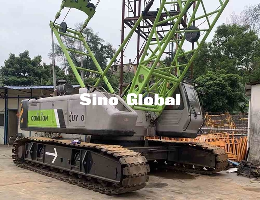 58m বুম লেন্থ সহ QUY80 Zoomlion 80 টন ক্রলার ক্রেন ব্যবহার করা হয়েছে