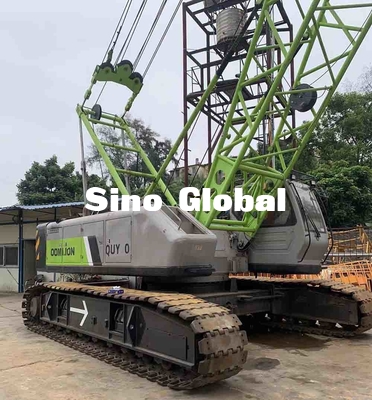 58m বুম লেন্থ সহ QUY80 Zoomlion 80 টন ক্রলার ক্রেন ব্যবহার করা হয়েছে