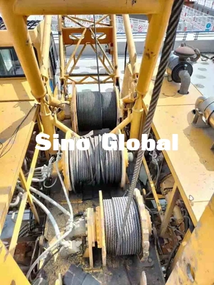 XCMG XGC100 ব্যবহৃত 100 টন উত্তোলন ক্ষমতা সহ ক্রলার ক্রেন