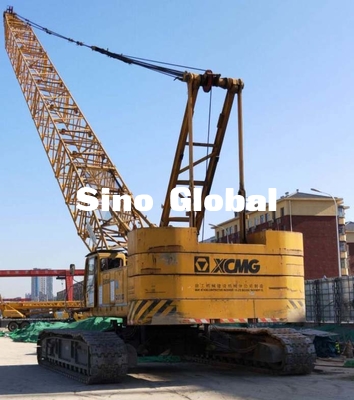 ব্যবহৃত 100 টন ক্রলার ক্রেন XCMG QUY100 মডেল 200KW ইঞ্জিন শক্তি