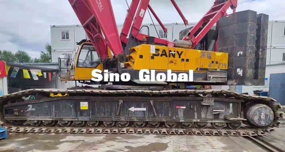 242kw শক্তি সহ স্যানি ক্রলার ক্রেন 250 টন SCC2500C মডেল ব্যবহার করা হয়েছে
