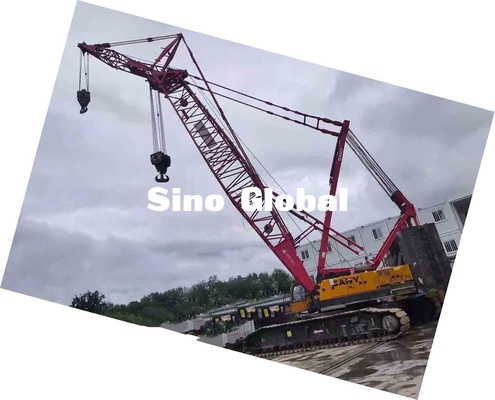 242kw শক্তি সহ স্যানি ক্রলার ক্রেন 250 টন SCC2500C মডেল ব্যবহার করা হয়েছে