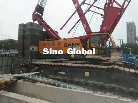 Sany SCC2500C 242Kw ইঞ্জিন পাওয়ার সহ 250 টন ক্রলার ক্রেন ব্যবহার করেছে