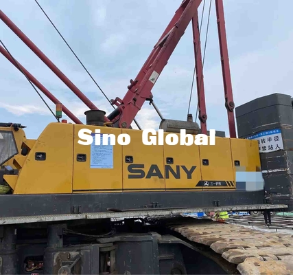 ব্যবহৃত Sany ক্রলার ক্রেন 150 টন SCC1500C মডেল 242kW ইঞ্জিন শক্তি