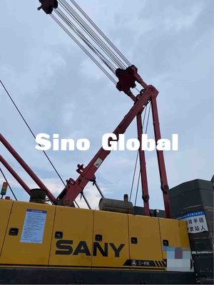 ব্যবহৃত Sany ক্রলার ক্রেন 150 টন SCC1500C মডেল 242kW ইঞ্জিন শক্তি