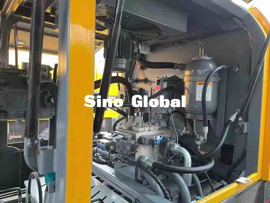 ব্যবহৃত Sany ট্রেলার মাউন্ট করা কংক্রিট পাম্প THB60C 90kw রেটেড পাওয়ার
