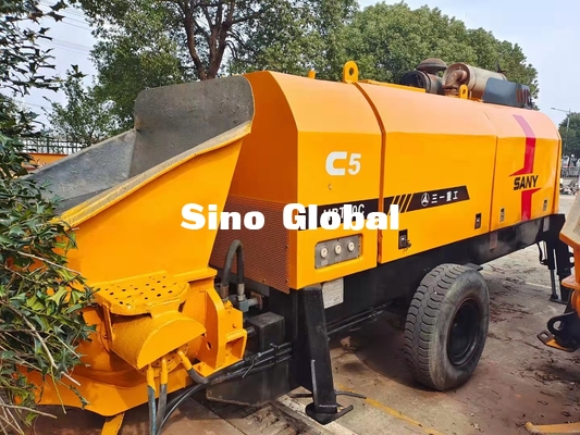 ২য় হ্যান্ড কংক্রিট ট্রেলার পাম্প 180KW পাওয়ার 2200rpm ঘূর্ণমান গতি
