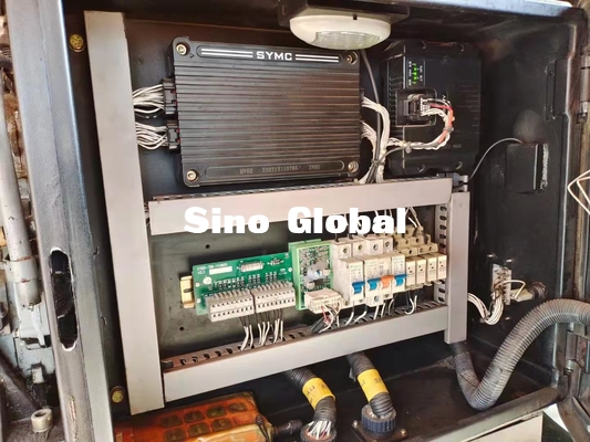 ব্যবহৃত ট্রেলার মাউন্ট করা কংক্রিট পাম্প 181KW ইঞ্জিন পাওয়ার এস ভালভ