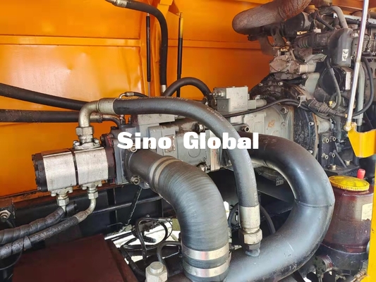 ব্যবহৃত ট্রেলার মাউন্ট করা কংক্রিট পাম্প 181KW ইঞ্জিন পাওয়ার এস ভালভ